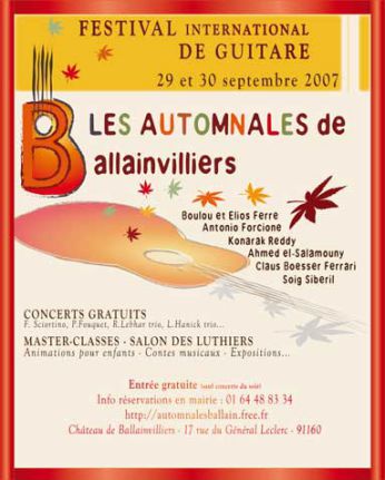 AUTOMNALES BALLAINVILLIERS 2007
