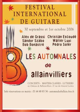 AUTOMNALES BALLAINVILLIERS 2006