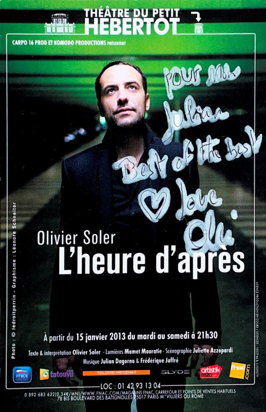 Olivier Soler L‘heure D‘après DAGprod Record