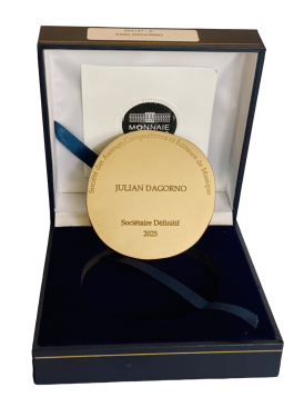 Médaille Sacem Sociétaire définitif Julian Dagorno DAGprod