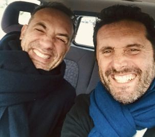 Olivier Soler est un peu à l‘étroit avec Julian Dagorno DAGprod